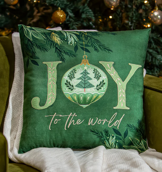 Shades of Green Throw Pillow (2-Styles)