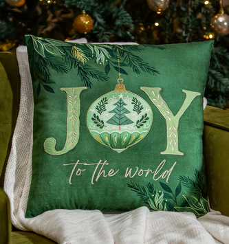 Shades of Green Throw Pillow (2-Styles)