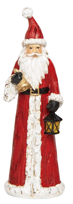 Resin Wood-Cut Santa