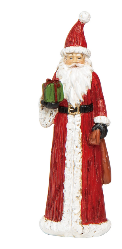 Resin Wood-Cut Santa