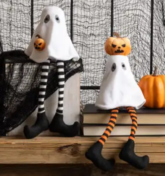 Halloween Ghost Shelf Sitter (2-Styles)