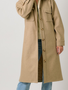 Mystree Hooded Long Trench Overcoat By: Mystree