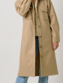 Mystree Hooded Long Trench Overcoat By: Mystree Mystree Hooded Long Trench Overcoat By: Mystree