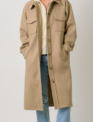 Mystree Hooded Long Trench Overcoat By: Mystree Mystree Hooded Long Trench Overcoat By: Mystree