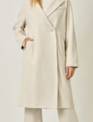 Mystree Fur Collared Long Trench Overcoat By: Mystree Mystree Fur Collared Long Trench Overcoat By: Mystree