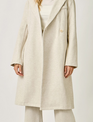 Mystree Fur Collared Long Trench Overcoat By: Mystree Mystree Fur Collared Long Trench Overcoat By: Mystree