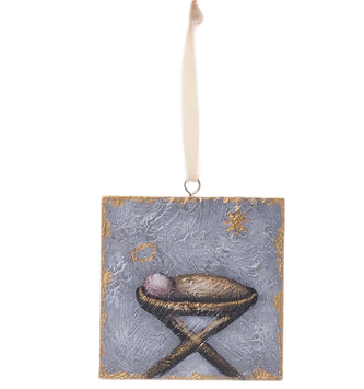 Hand Painted Nativity Ornament