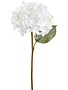 White Glittered Hydrangea Spray