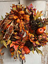 Custom Harvest Splendor Fall Wreath