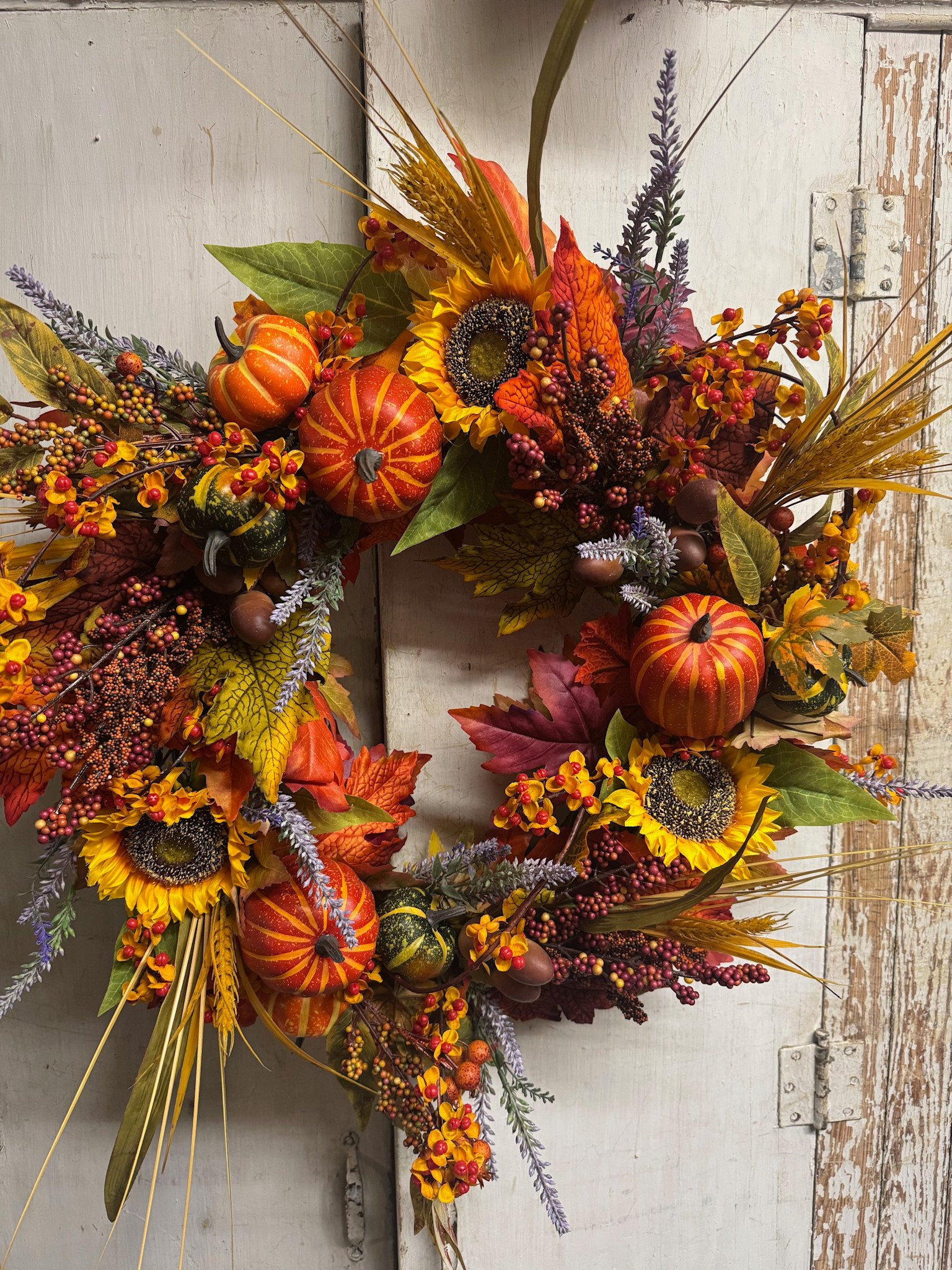 Custom Fall on the Parkway Wreath