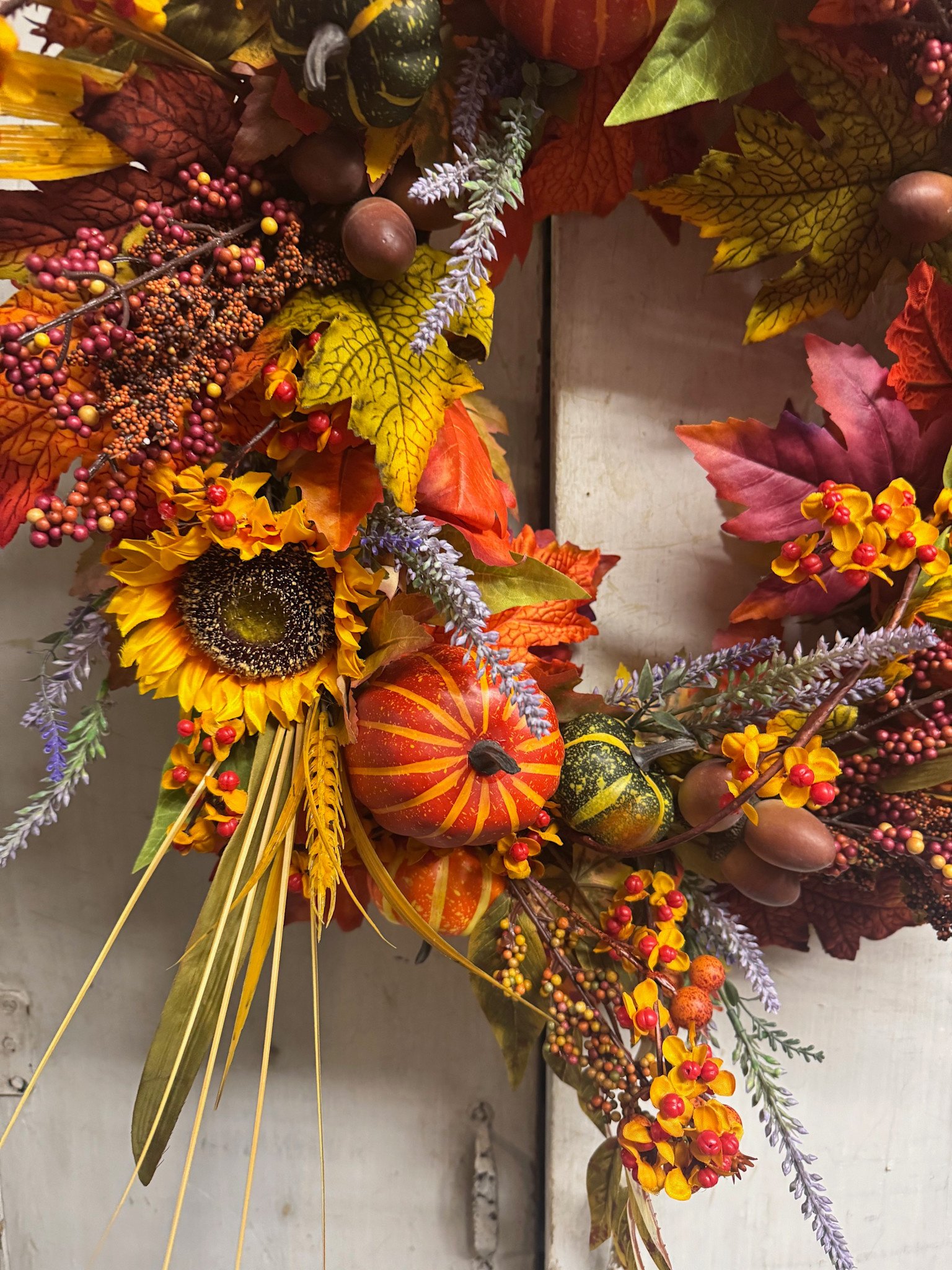 Custom Fall on the Parkway Wreath