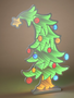 Electric LED Infinity Christmas Tree