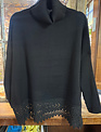 Tempo Paris Lace Edge Sweater By: Tempo Paris (2-Color) Tempo Paris Lace Edge Sweater By: Tempo Paris (2-Color)