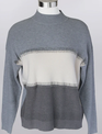 Pull Over Gray Beaded Sweater By: Keren Hart Pull Over Gray Beaded Sweater By: Keren Hart