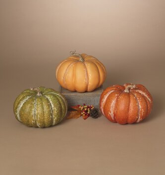 Country Harvest Pumpkin (2-Sizes) (3-Colors)