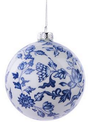 Round Fancy Blue Ornament Round Fancy Blue Ornament