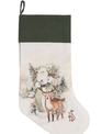 Woodland Santa Stocking