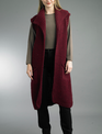 Tempo Paris Long Double Pocket Sweater Vest By: Tempo Paris