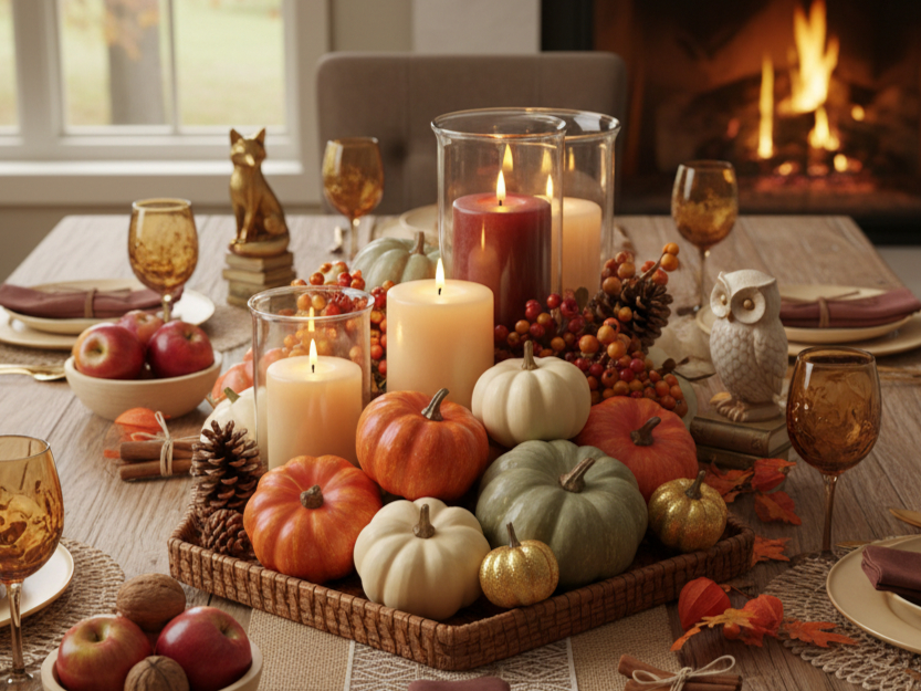 Fall Dining Centerpieces: 5 Easy (and Stylish) Tabletop Decor Ideas