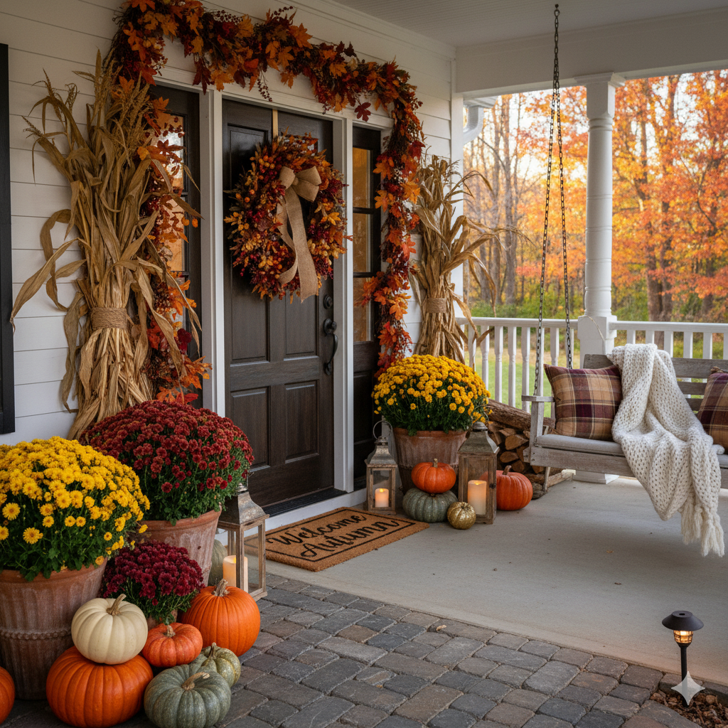 Outdoor Fall Decorating Ideas to Boost Your Home’s Curb Appeal