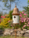 Tall Metal Birdhouse Stake (2-Styles)