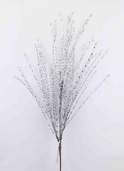 Twisted Tinsel Grass Spray (2-Colors)