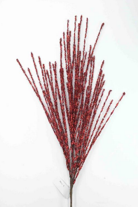 Twisted Tinsel Grass Spray (2-Colors)