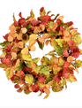 Crimson Maple Leaf Wreath
