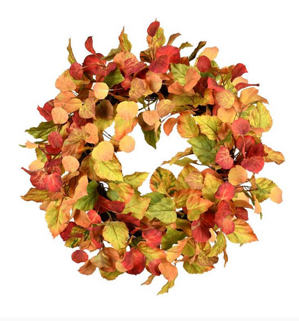 Crimson Maple Leaf Wreath