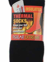 Polar Extreme Heat Men's Black  Sock (50 % OFF)