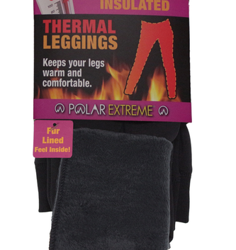Polar Extreme Fur Lined Thermal Leggings (2-Sizes) 50% OFF