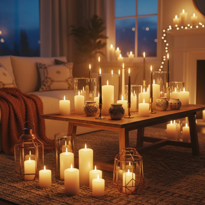 The Magic of Candle Decorating: Transform Your Space One Flame at a Time