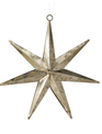 Gold Metal Star of Bethlehem