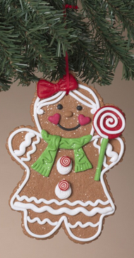 Large Gingerbread Ornament (2-Styles)