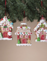 Iced Gingerbread House Ornament (3-Styles)