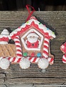 Iced Gingerbread Train Ornament (3-Styles)