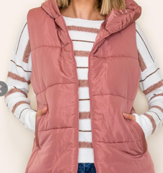 Staccato Quilted Puffer Vest By: Staccato (2-Colors)