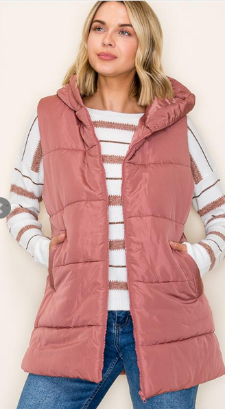 Staccato Quilted Puffer Vest By: Staccato (2-Colors)