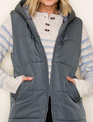 Staccato Quilted Puffer Vest By: Staccato (2-Colors)