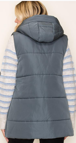 Staccato Quilted Puffer Vest By: Staccato (2-Colors)