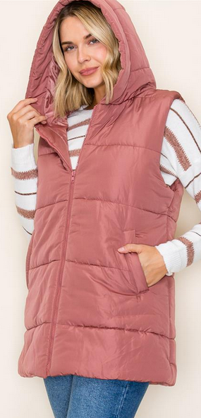 Staccato Quilted Puffer Vest By: Staccato (2-Colors)