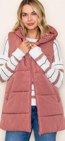 Staccato Quilted Puffer Vest By: Staccato (2-Colors)