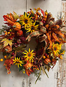 Custom Fall Mountain Wreath