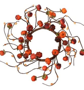 3.5" Mini Pumpkin Candle Ring