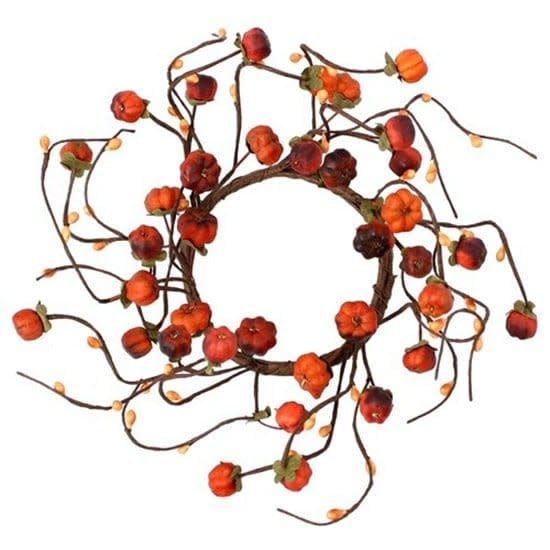 3.5" Mini Pumpkin Candle Ring
