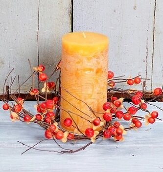 3.5" Twig Bittersweet Candle Ring 3.5" Twig Bittersweet Candle Ring