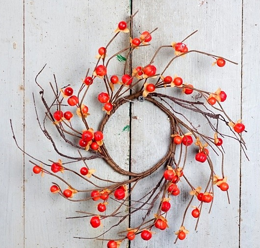 3.5" Twig Bittersweet Candle Ring