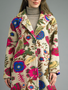 Tempo Paris Lined Double Button Floral Jacket By: Tempo Paris (2-Colors)