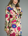 Tempo Paris Lined Double Button Floral Jacket By: Tempo Paris (2-Colors) Tempo Paris Lined Double Button Floral Jacket By: Tempo Paris (2-Colors)
