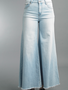 Denim Wide Leg Pants by Tempo Paris